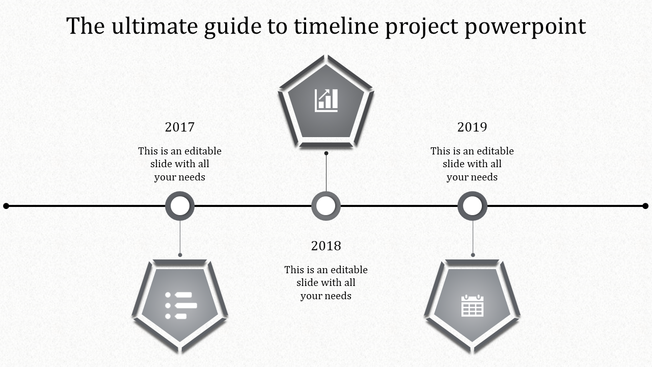 Effective Project Plan And Timeline Presentation Template